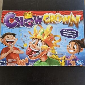 Chow Crown Spinning Crown Game Ages 8+ Hasbro Gaming Used Once